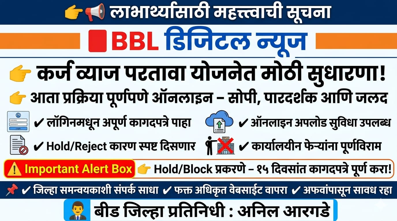 अण्णासाहेब पाटील महामंडळाच्या कर्ज योजनेत सुधारणा; लाभार्थ्यांसाठी प्रक्रिया अधिक सुलभ